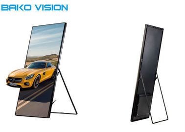 Shopping Mall Indoor LED Display Poster IP40 Light Weight Multiple Installation