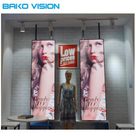 Lightweight P2.5mm Indoor LED Poster Digital Display Screen Poster Standing Thickness