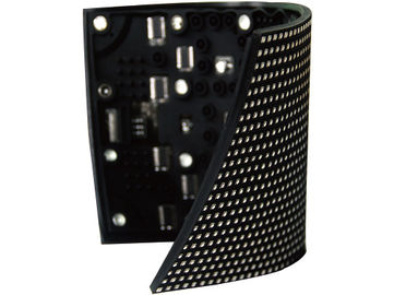 Flexible Led Display Module Soft Rubber Creative Module Concave Installation
