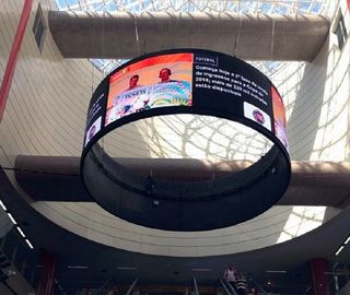 Flexible Led Display Module Soft Rubber Creative Module Concave Installation